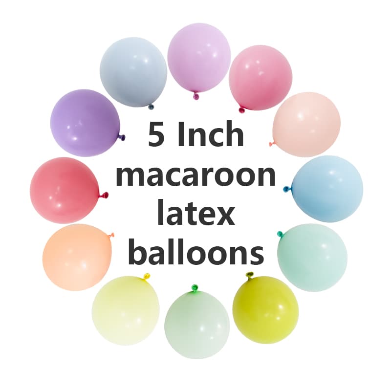 5-инчови латексови балони Macaron