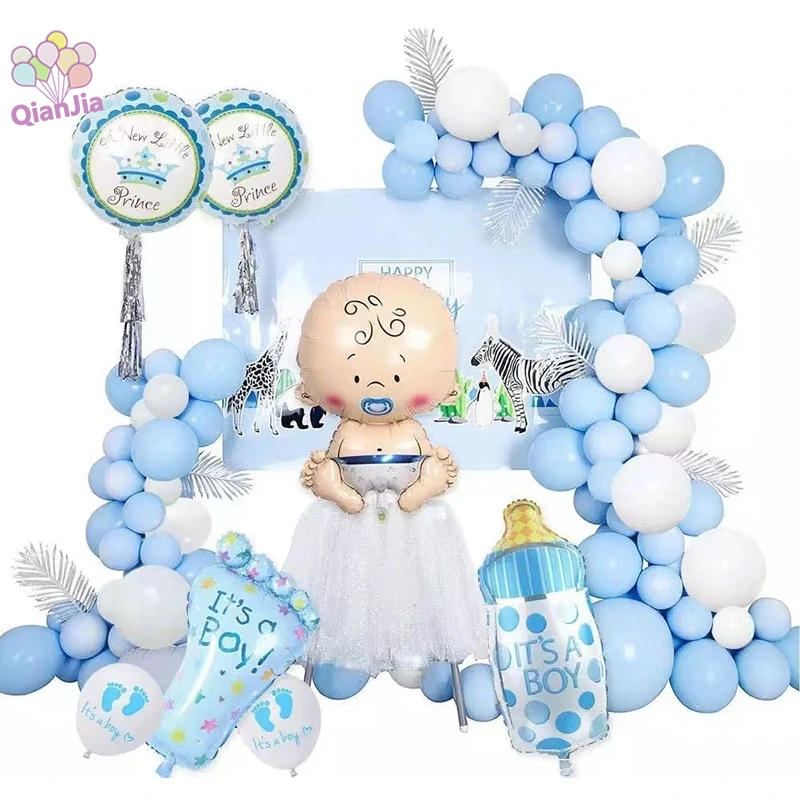 Baby Shower Balloon Arch Garland Комплект с фолиен балон