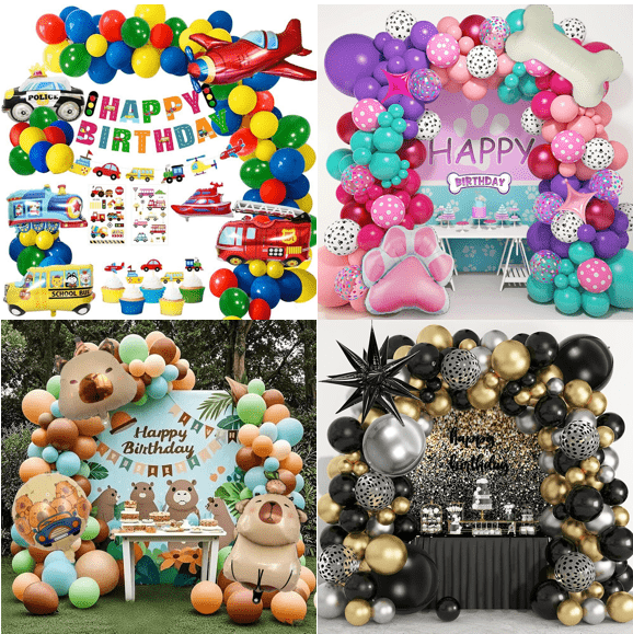 Арка с балон за рожден ден
