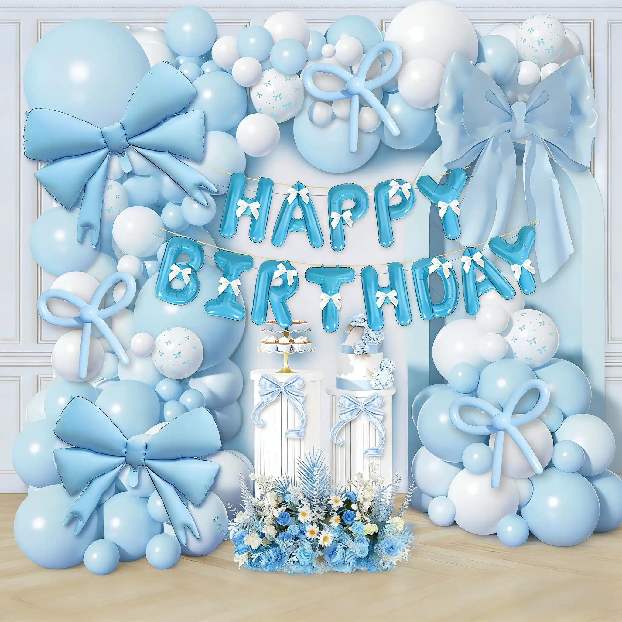 Арка от балон с тема лък