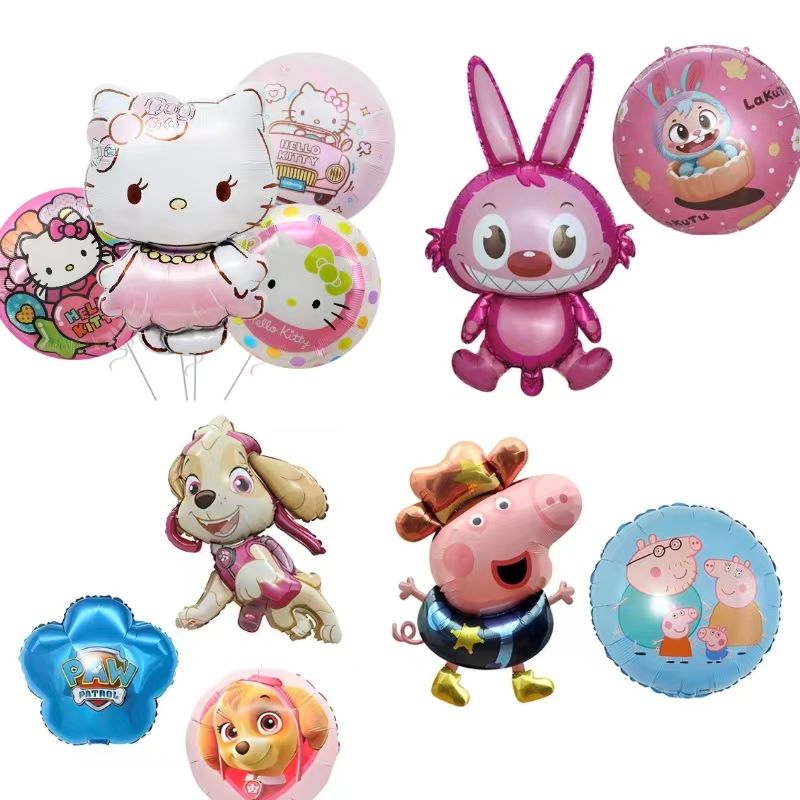 Балони от фолио с карикатура