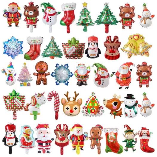 Коледни комплекти фолио балони