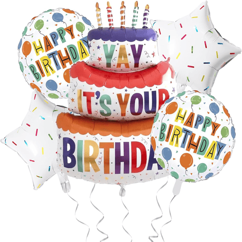 Комплект фолиеви балони за рожден ден