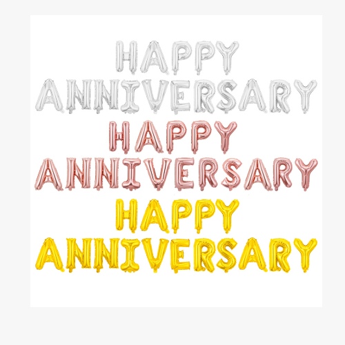 Фолиев балон Честита годишнина