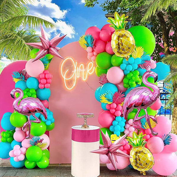 Комплект гирлянди с балони с хавайска тематика