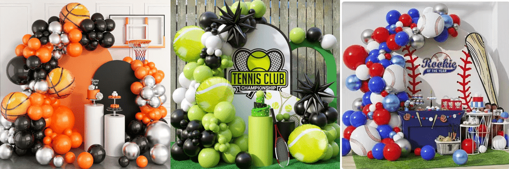 Sports Theme Balloon Garland Kit