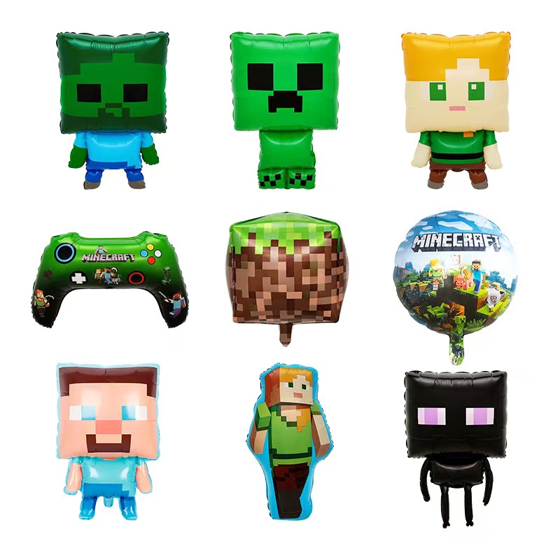 Балони за фолио на Minecraft