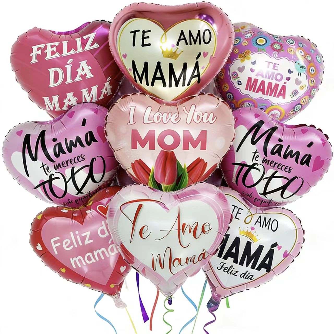 Фолиеви балони за деня на майката