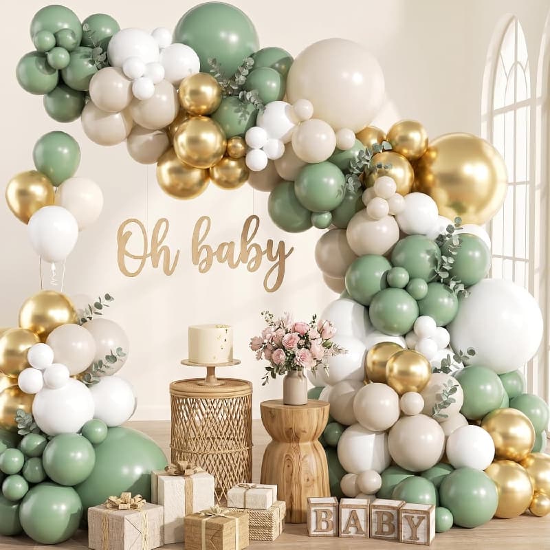 Комплект гирлянди от балон Sage Green