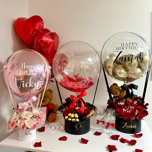 Бобо балон за Свети Валентин